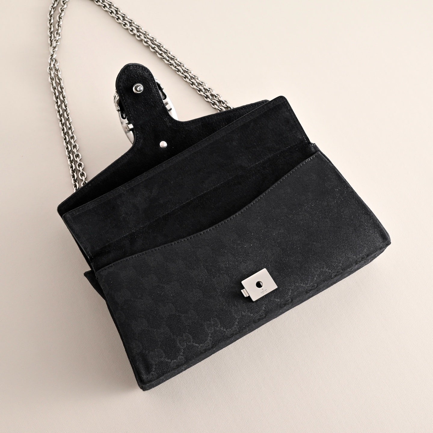 Gucci Dionysus Canvas Shoulder Bag