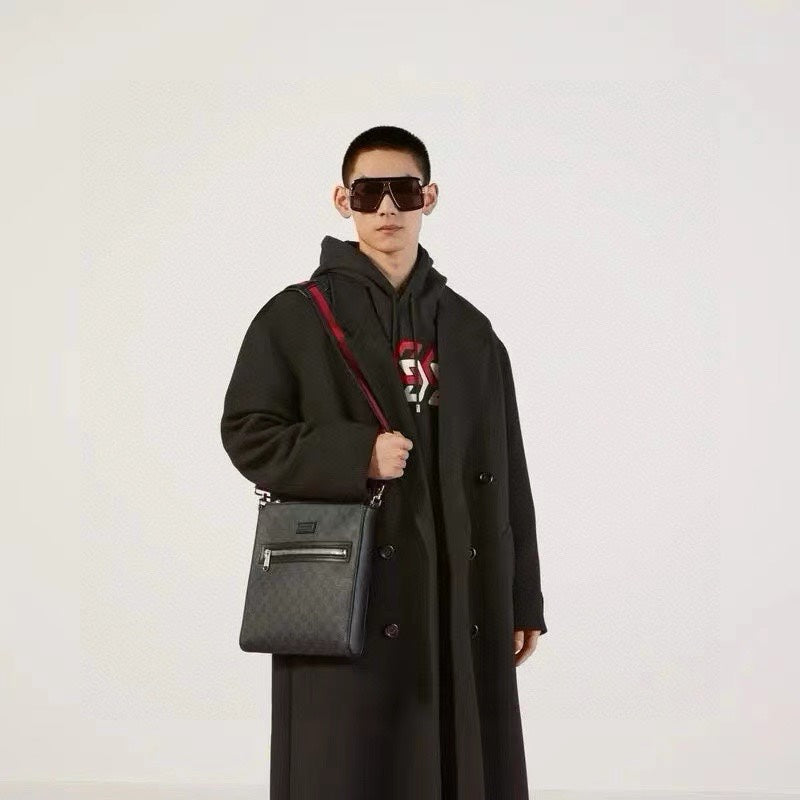 Gucci GG Black Backpack – 474137